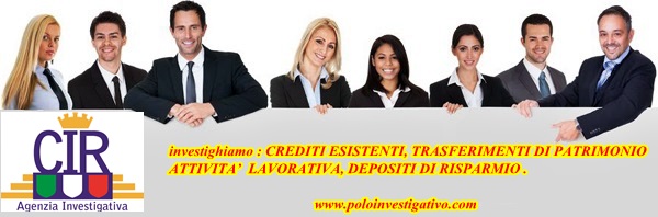 BARI RINTRACCIO CONTO CORRENTE INSOLVENTE € 100,00