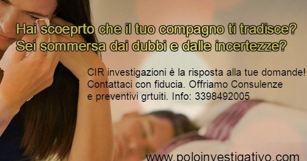 SAN GIORGIO A CREMANO INFEDELTÀ CONIUGALE