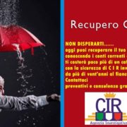 MESSINA RINTRACCIO CONTO CORRENTE INSOLVENTE € 100,00